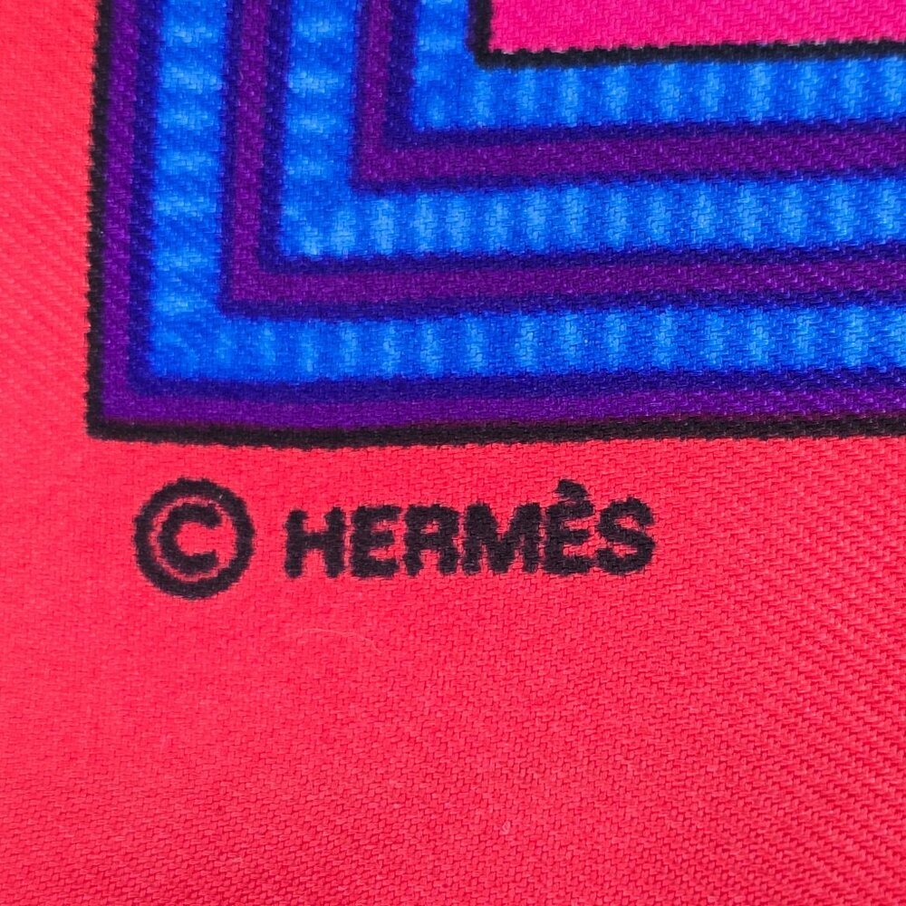 Hermes Warrior Horse Silk Scarf *RARE - Picture 3 of 9